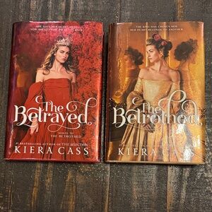The Betrayed and The Betrothed Hardcover Books Duology by Kiera Cass